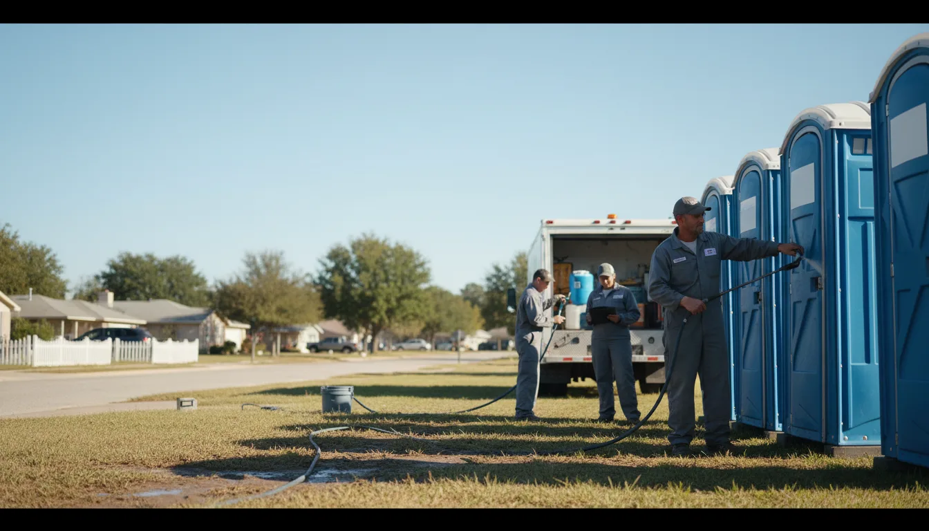 Long-Term Portable Toilet Rental in French Settlement, LA near me